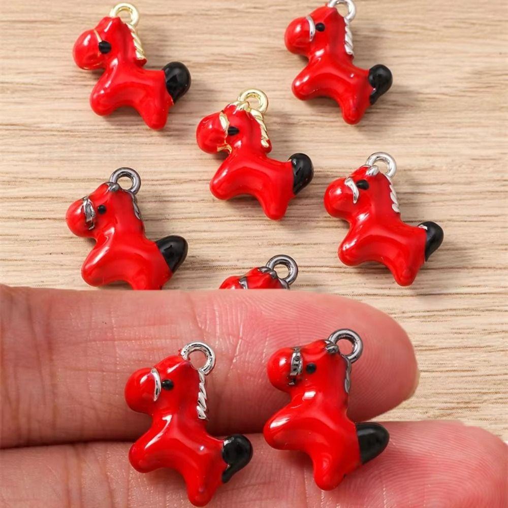 5 Pcs Zinc Alloy Horse Charms Pendants Keychains Parts DIY Jewelry Accessories  DIY Jewelry Making