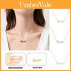 Versatile Barbie Alphabet Necklace Fashionable Steel Accessory With Polished Finish