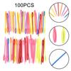 Thread Wool Sewing Needles Kids Large Eye Plastic Craft DIY Embroidery Tapestry Hand Sewing Needles Random Color