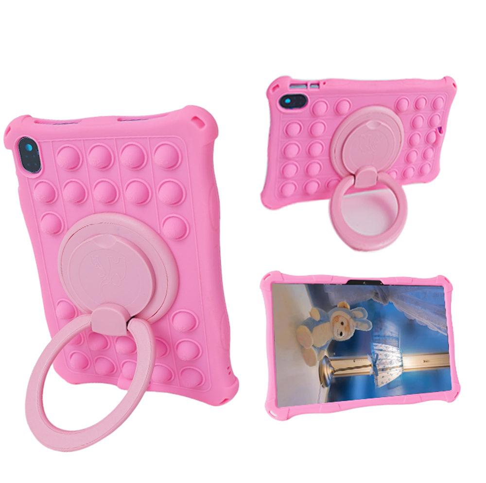 360 Rotate Soft Silicone Kids Safe Case For Honor Pad 8 12inch Full Body Handle Kickstand Tablet Cover With Strap