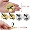 1 Pair Finger Cymbals Belly Dance Finger Bowls For Orff Percussion Instruments