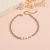Handmade Ins Style Beaded Freshwater Pearl & Baroque Pearl Anklet Bracelet Set - Colorfast Jewelry for Women