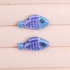Hobby Hand-Painted Ceramic Fish Beads for DIY Jewelry