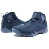 Jordan True Flight Abrasion Resistant High top Vintage Basketball Shoes Men's Dark Blue 342964-405