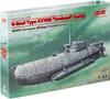 ICM German XXVIIB Seehund Midget Submarine Early Model Plastic Model S006 1/72 U-Boat