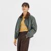 Huit Boa Collar Bomber Jacket Htwjp3l06t