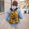 Vincent Van Gogh Sunflowers Sun Flowers Student Backpack School Bag Hiking Travel Daypack for Men Women Bookbag Shoulder Bags