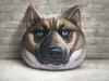 35cmx36cm 3D Cute Cat Dog Head Pillow Cushion Home Sofa Car Seat Cushions Creative Cartoon Cat Nap Pillow Cushion Gift
