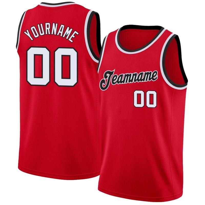 Customized Name Numbers Pattern Tank Tops