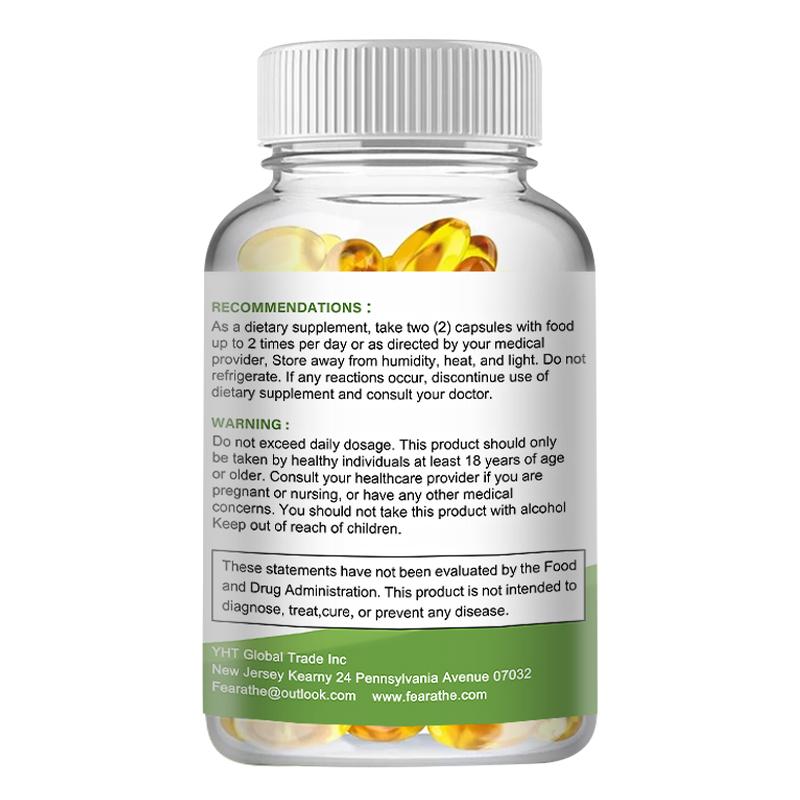 Polvere di Foglie di Moringa 120 Capsule Integratore Alimentare
