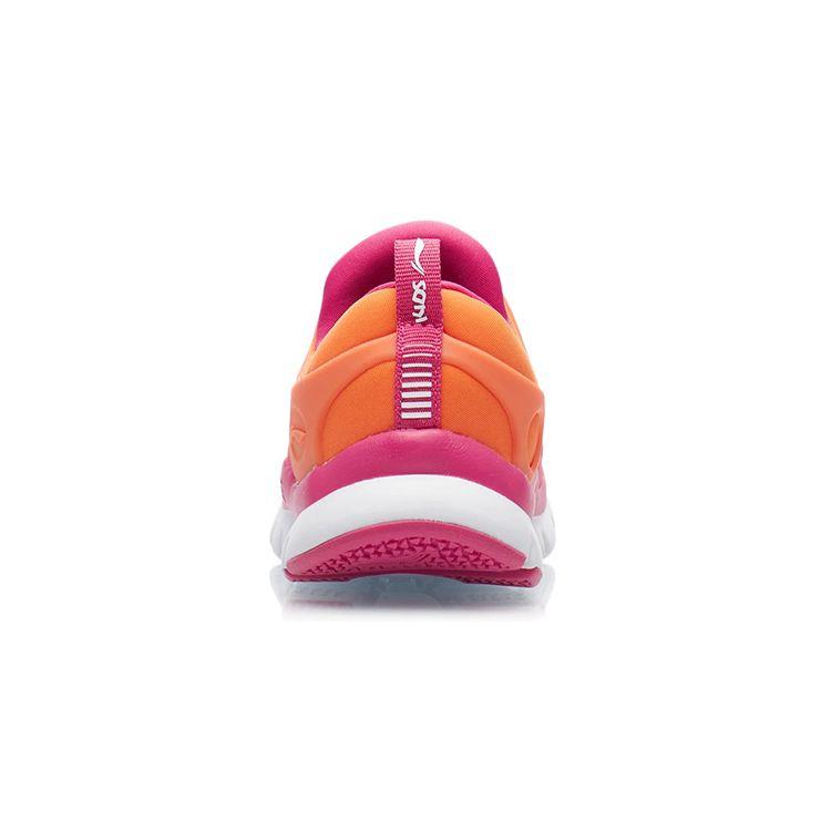 Li Ning Kids Sports Lifestyle Series Slip-On Non-Slip Shock Absorbing Wear-Resistant Breathable Lightweight Low-Top Running Shoes YKAP154-42