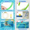 Pool Diving Swim Thru Rings Toys for Kids High Stability No Assembly Required Pool Toy Swim Hoops Underwater Swim Thru Diving Ring Water Training