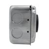 Industrial 30A Electrical Outlet Installation Kit NEMA 10 30R with Junctions Box & Sliding Cover for Wiring Use