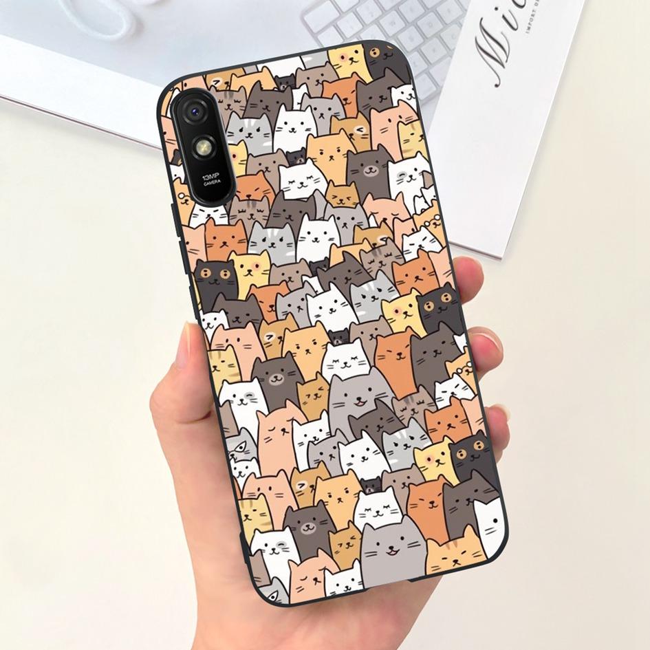 For Xiaomi Redmi 9A Case Redmi 9AT Cover Fashion Landscape Moon Soft Silicone Slim Funda For Xiaomi Redmi 9i Redmi9i Sport Coque