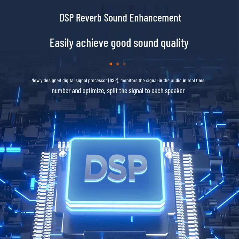 SANSUI H2 Portable KTV Trolley Speaker with Display