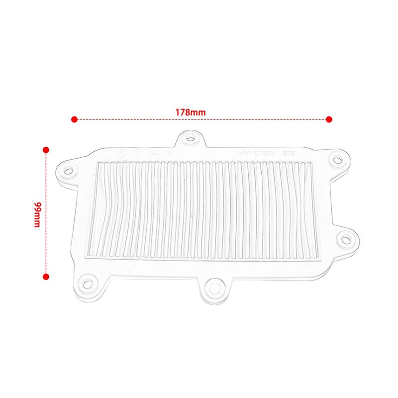 Air Filter Cleaner For Kymco CK125T Motorcycle Air Filter Replacement Part