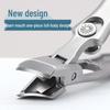 German Stainless Steel Slant-Mouth Nail Clippers & Scissors Set