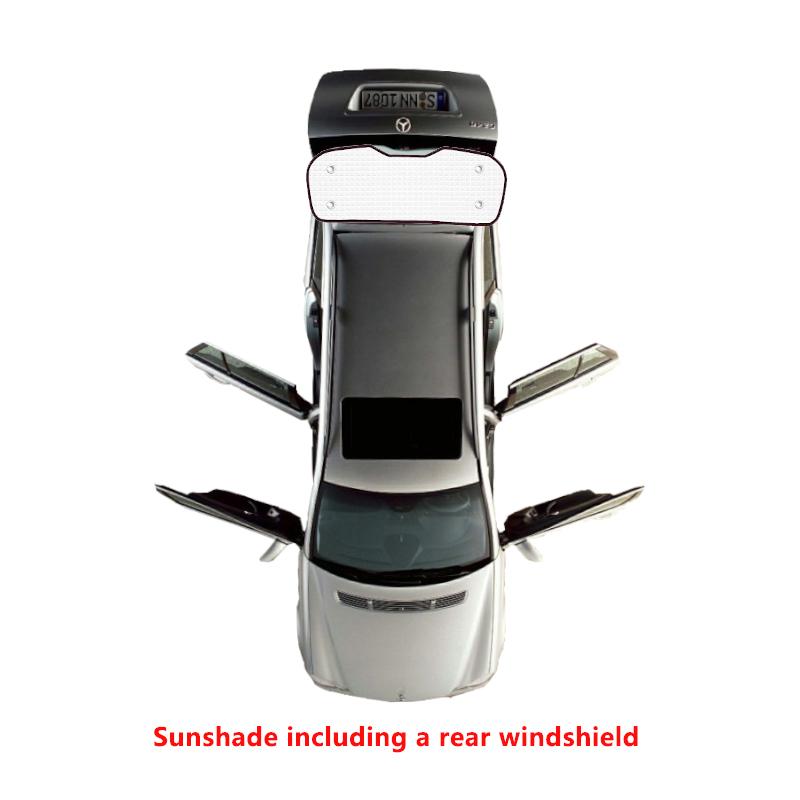 Full Car Sun Shade For Ford Edge CD539 Endura MK1 2015 2016 2017 2018    Accessories Sunshade Windshield Side Window Rear Windshield