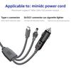 USB C to DC Power Cord 100W PD for Starlink Mini Outdoor Waterproof IP65 Braid Shielding Pure Copper 2m Customized OEM ODM