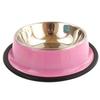Personalized Stainless Steel Dog Bowl Custom Name Pet Food Feeding Dishes Non-slip Puppy Feeder Bowl with Name Gift for Dog