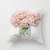 Amerikanischer Retro Blumen Kissenbezug Floral Elegant Interieur Zuhause Sofa Dekokissen Kissenbezug