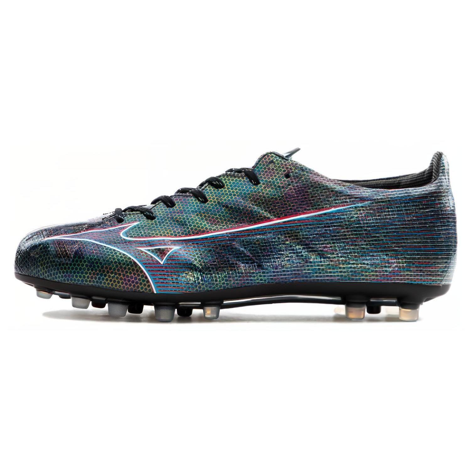 

Mizuno Круглый носок на шнуровке AG (Резиновые короткие шипы) Нескользящие износостойкие футбольные бутсы Унисекс Футбольные бутсы Черно-фиолетовые P1GA236101 40