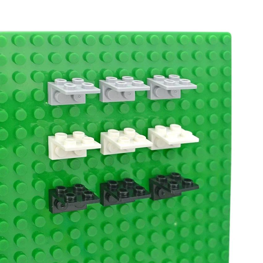 Professional Fishing Unisex Figures Stand Base Plate 99207 Bracket 1X2 2X2 Inverted Building Blocks Diy Figure Standing Display Bracket Assemble Brick Toys