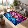 AC Mailand Bedruckter Flanell Teppich Rutschfest Weicher Polyester Boden Teppich Indoor Dekor Matte für Schlafzimmer Wohnzimmer Sofa Spielzimmer Heimdekoration
