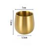 Stainless Steel Double-Wall Insulated Coffee Mug, Milk Cup, Heat-Resistant Tea Cup, 304 Stainless Steel Coffee Mug, Juice Cup