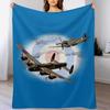SPITFIRE AND LANCASTER Aircraft Throw Blanket All Season Lightweight Soft Blanket for Bed