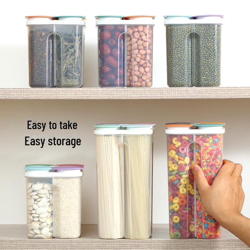 Grain and Bean Moisture-Proof Storage Jar - Food Grade Plastic