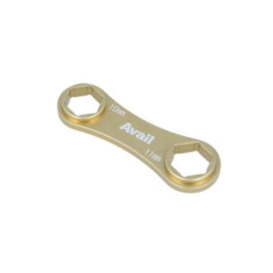 

Avail Короткий офсетный гаечный ключ Шампань Золотой WRENCH-OF-S