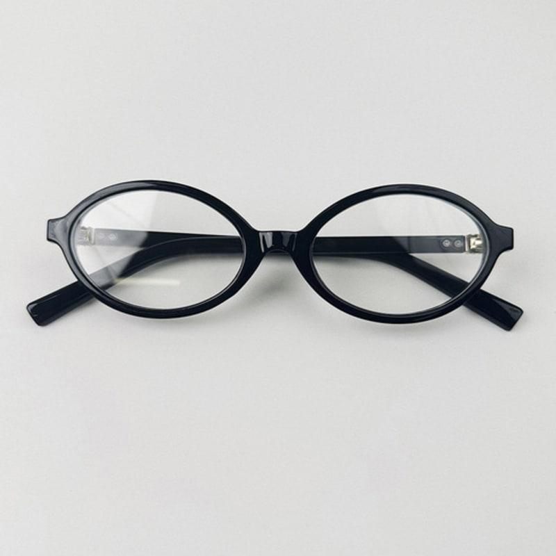 LOOKING4U Neo-Retro Geek Chic 23015 Hornbrille SCHWARZ