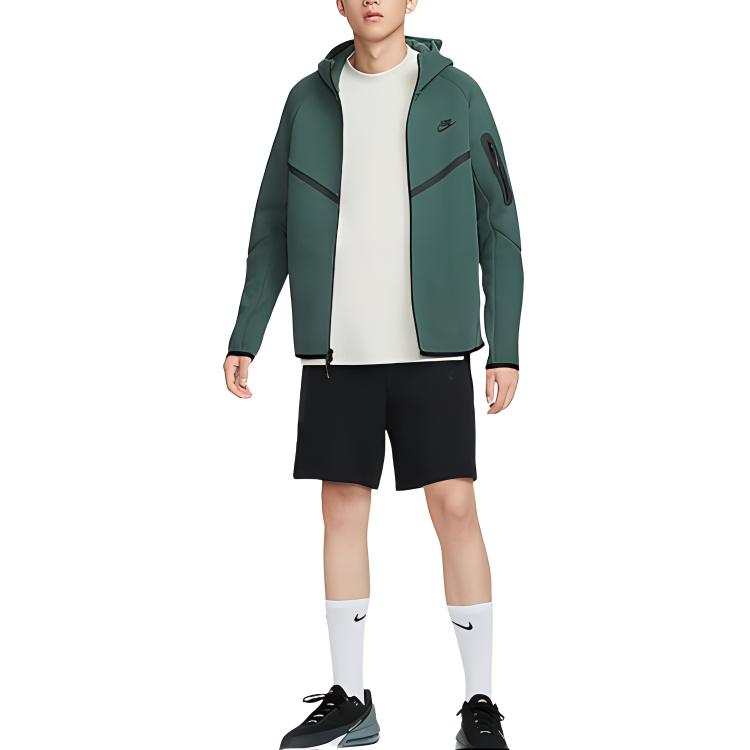 New Nike Sportswear Tech Fleece Big Kids' Full-Zip Hoodie HV0950-338