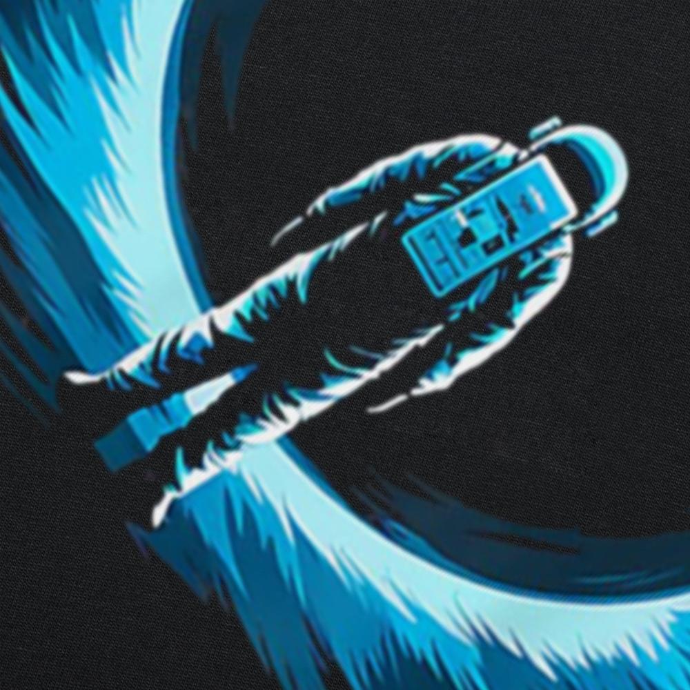 Funny Black Hole Physics Universe Graphic T Shirts Men Cotton Humor Streetwear Tee Shirt Short Sleeve Unisex Loose Clothing