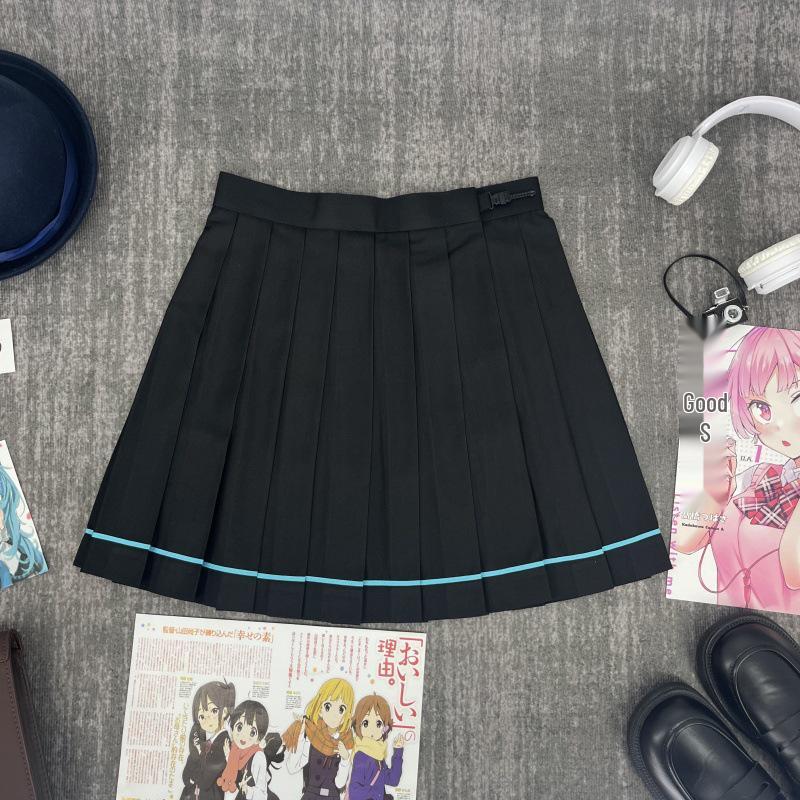 

Хацунэ Мику Приталенный матросский костюм с пышными рукавами: Аутентичная школьная форма JK с облегающим дизайном из трех частей S