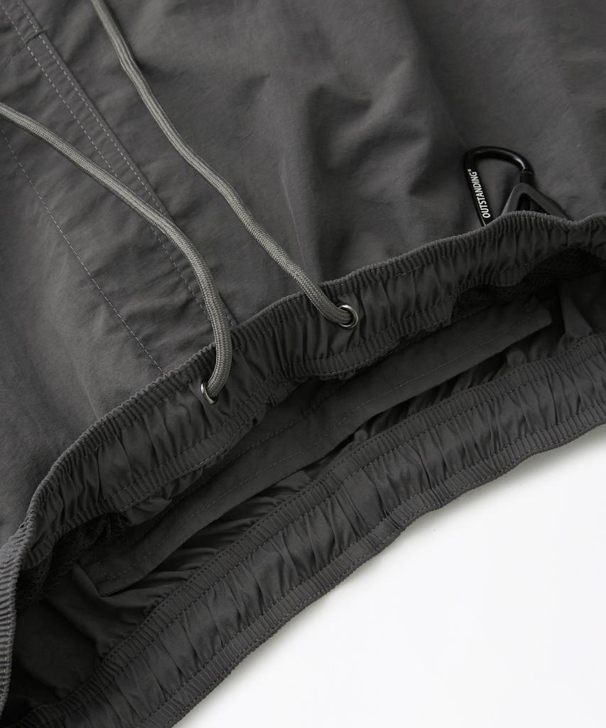 OUTSTANDING Ipfu Utiliity Running Shorts_Charcoal