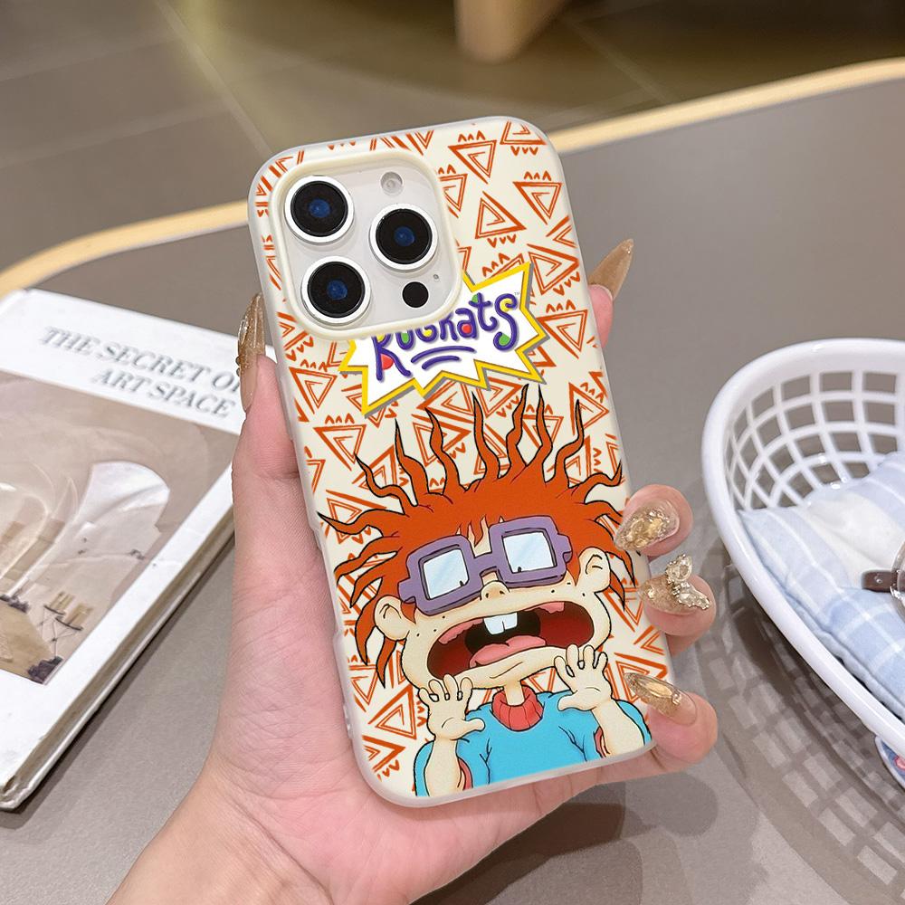 

Cute Funny R-Rugrats Matte Candy Color 2 in 1 Phone Case for Redmi Note A5 A3 15 14 14C 13 13C 12 12C 11 A1 10 9T 9A 9 Pro 4G 5G Redmi 9T