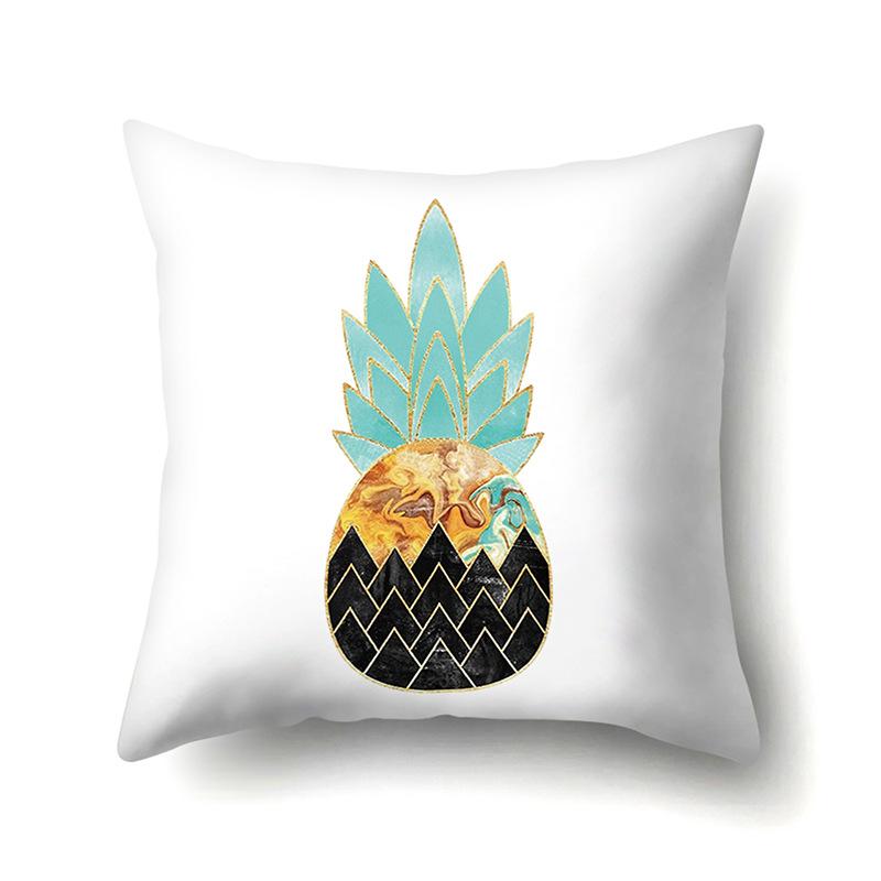 Polyester Pillowcase Automobile Decoration Home Printed Pillowcase