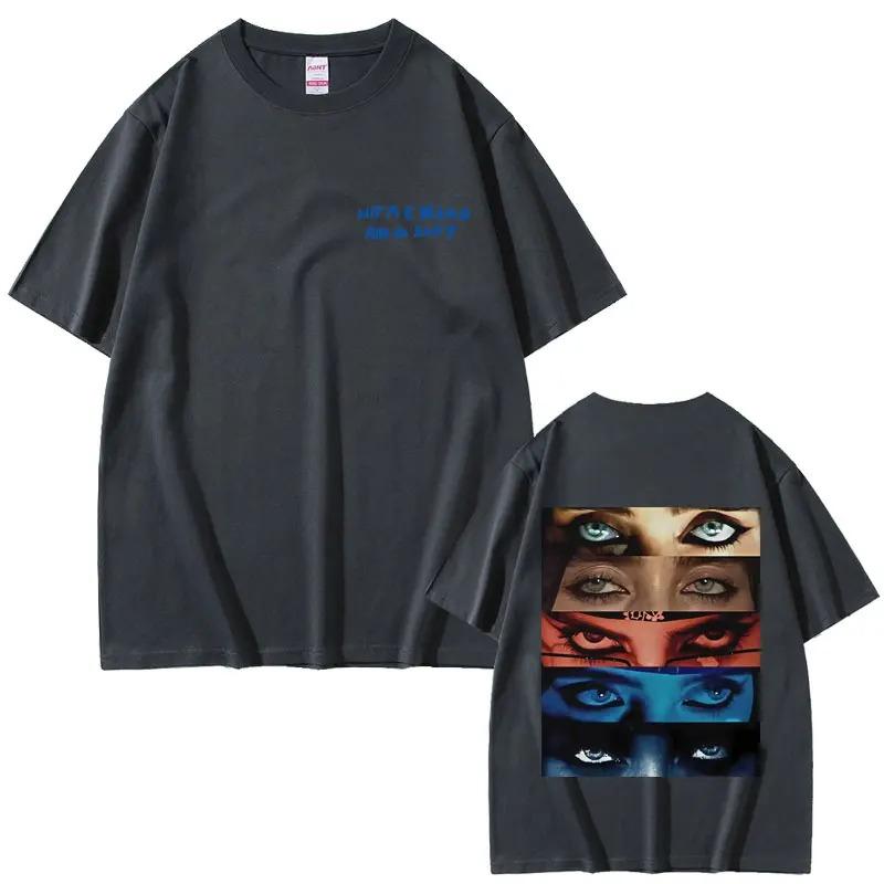 T-shirts 2026 Hit Me Hard and Soft Style Identique Hommes Femmes Hip Hop Mode Musique Pop T-shirt Y2k Unisexe Été Coton Oversize T-shirts