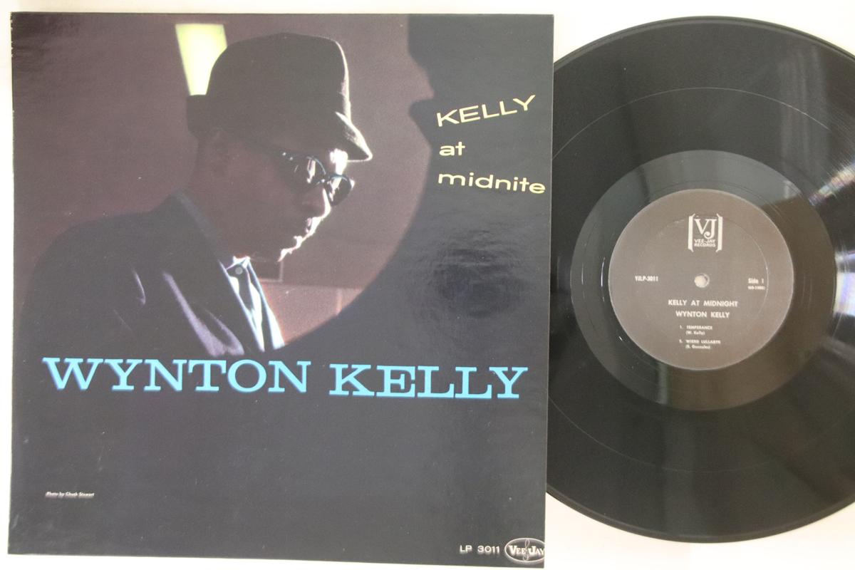

LP Record WYNTON KELLY - Kelly At Midnight VJLP3011 VEE JAY US Jazz Used