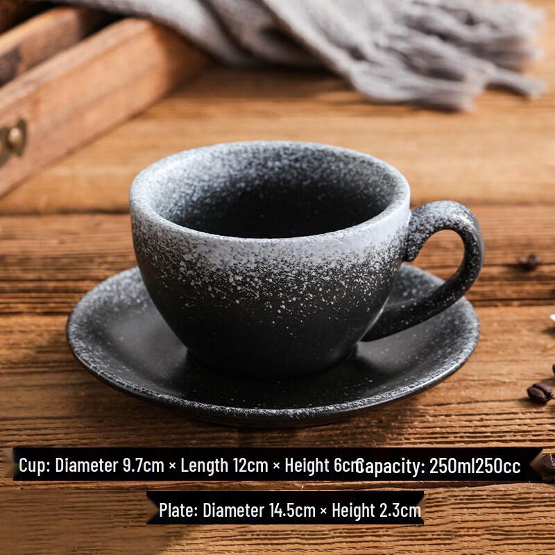 Qiwei Professional Ceramic Latte Art Cup Set
