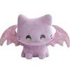 Sakura Bat Cat Doll Girly Heart Winged Cat Plush Toy Lucky Cat Rag Doll Birthday Doll