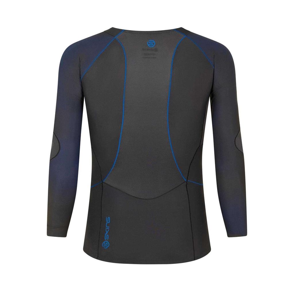 Skins Mens Contrast Sleeves Base Layer Top