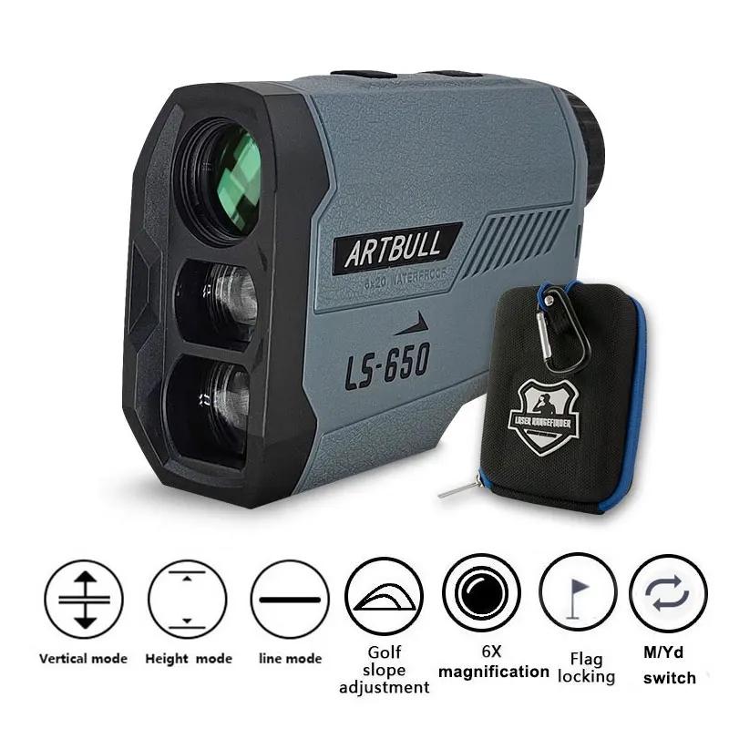 ARTBULL Laser Rangefinder Hunting Outdoor 1200M 650M Golf Rangefinder with Flag-Lock Slope Adjusted Distance Meter
