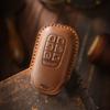 The New Retro Key Cover Is Suitable for The New Honda Accord Civic Handmade Leather Car Keychain.