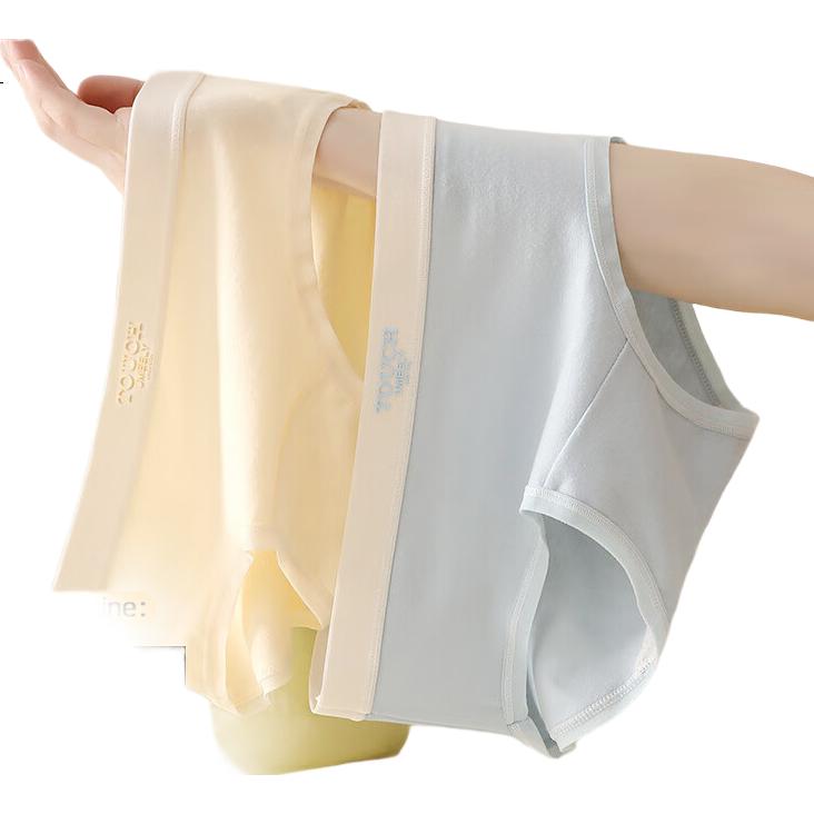 GUJIN Women's 5-Pack Cotton Breathable Antibacterial Mid-Rise Triangle Underwear