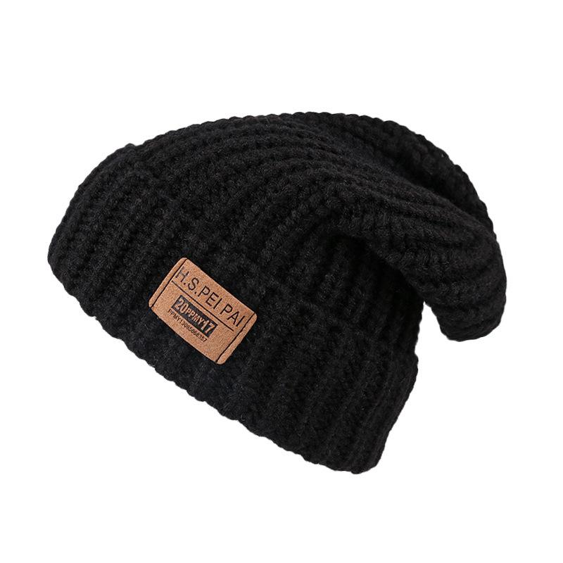 Korean Loose Big Head Circumference Pile of Hats Versatile Wool Hats for Women In Autumn and Winter Warm Ear Protection Knitted Hats Cold Hat Trend