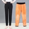 Middle-aged Women's Thermal Pants Thickened and Velvet Knee Pads Cold-proof Loose Mother Elderly Leggings Long Johns Large Size Winter