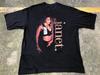 Janet Jackson World Tour 93-94 Cotton Black Unisex Shirt S-4XL Unisex T-Shirt